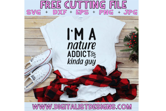 Adventure Svg Design, I'm a Nature Addict