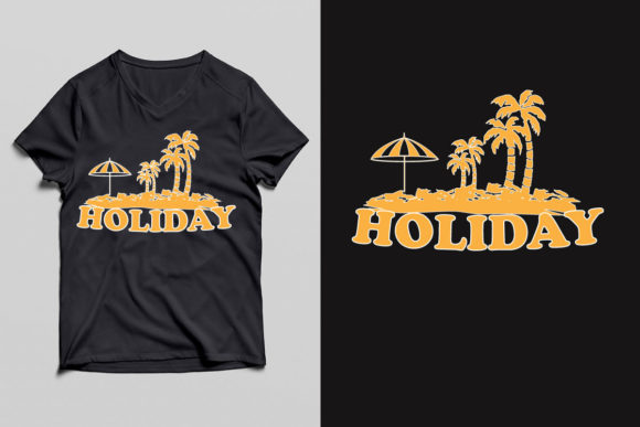NATURE HOLIDAY T SHIRT DESIGN