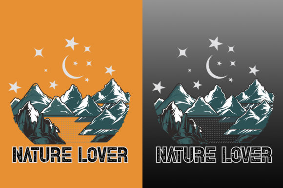 Nature Illustration Graphics for T-Shirt Designs