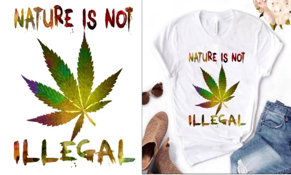 Nature T-Shirt Designs Graphics for Print Templates