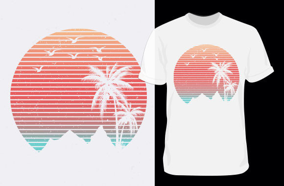 Nature Vintage Color T-shirt