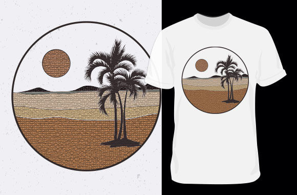 Nature Vintage T-shirt Graphics