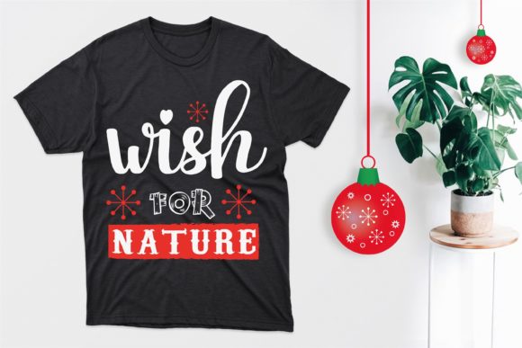 Wish for Nature T Shirt Design